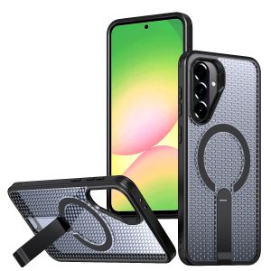 Case for Samsung Galaxy A56 A36 A26 A16 A06 A55 A35 A15 A05 Heat Dissipation Breathable Holder Magnetic Wireless Charge Cover