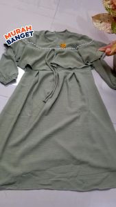 Gamis Anak Crinkle Airflow Mute Free Bross 3-11 Tahun