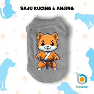 Baju Kucing & Anjing Monyet Kelinci Desain Unik