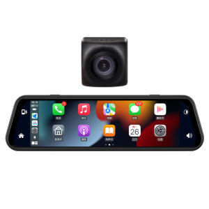JIUYIN | Carplay Streaming Rearview Mirror With Dual Camera And Reversing Image