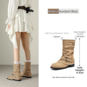 Agsdon | Womens Thicken Western Boots