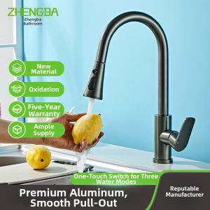 Extendable Anti-splash Cold and Hot Water Kitchen Faucet
