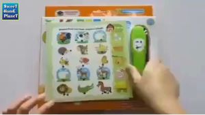 Educational Toy Speaking Pen with 12pcs English Cards for Kids Electronic Smart Talking Pen Answer Pen Smart Logic Learning Pen