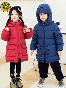 Graphene Childrens down Jacket Long Sleeve Warm Windproof Outdoor Winter Coat for Boys And Girls in Various Sizes And Colors