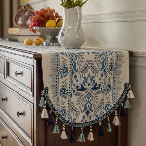 DIHUANTUO | New Chinese Style Nothern European Fashion Retro Luxury Dustproof Table Cover