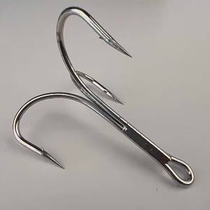 4X 50Pcs Big Treble Fishing Hooks High carbon Steel Shark Tuna Jig Triple Anchor Fishhooks Saltwater Barbed hook Strong 4/0-10/0
