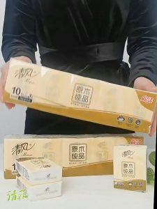 [Bulk Offer] Breeze清风 Pocket Tissue – (3 Ply/10 Tube<100 Packs>)