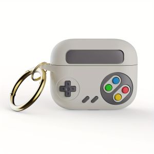 2025 For Airpods 4/3/Pro/Pro2 Retro Game Gamepad Style Silicone Earphone Case Cover