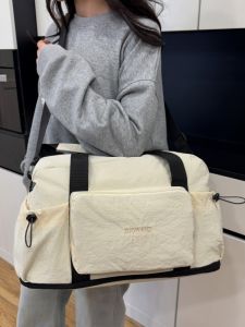 MIRUIDUO | Foldable Expandable Fitness Bag for Women Large Capacity Lightweight Carry-On Bag