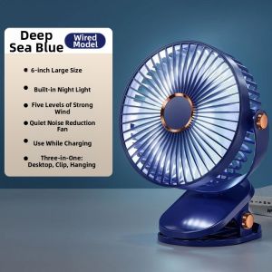 Quiet Portable Clamp-on USB Fan
