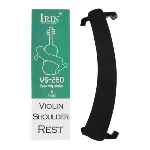 IRIN | IRIN Violin Shoulder Rest 3/4 4/4 Black Fiddle Shoulder Pad Support Detachable Adjustable Stringed Instrument Accessories