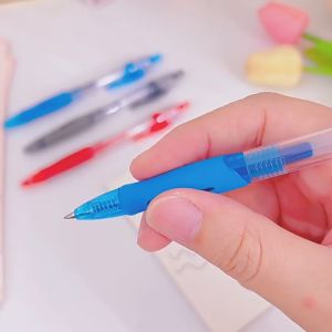 SK-A105 Pulpen Gel Cetekan Ink 0.5mm / Pulpen Mekanik Standar Tinta Cair / Bolpoint Pen Polos