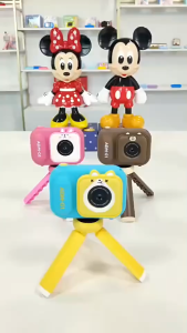 Mini Camera Portable Tripod Micro Dual Front & Rear Cameras 48 Mega HD Pixels Selfie Photography Carmera Birthday Gift For Kids