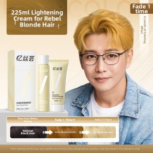 Eisansun | Rebellious Yellow Hair Dye For Men