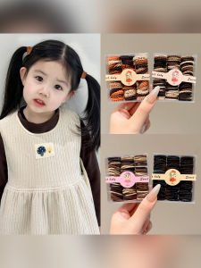 High Elasticity Hair Ties for Girls Thumb Hair Bands Baby Girls Hair Accessories Non-Damaging Hair Ropes Korean Style round Hair Rings