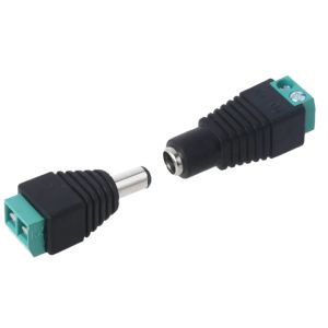 กล้องวงจรปิด CCTV DC JACK Connector 5.5x2.1 mm. - ขนาด 5.5x2.1 mm