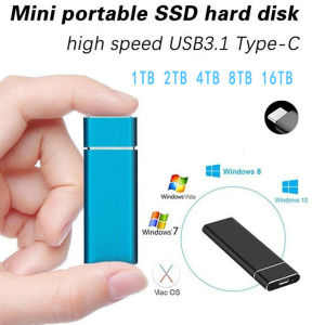 2TB External Hard Drive SSD 16TB 20TB 30TB 500GB Mobile Solid State Hard Drive USB 3.0 External