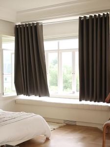 ORIENTAL LAN | Blackout No-drill Room Divider Curtains