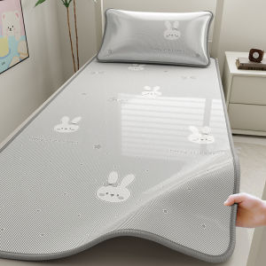 ANGPU | Cool Ice Silk Bed Sheet Mat Student Dormitory