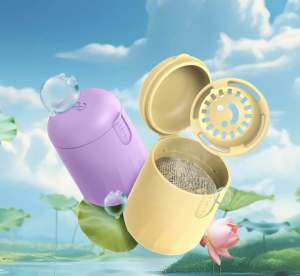 Pastel Herbal Inhaler Lotus Scent ยาดมสมุนไพร ตราพาสเทล กลิ่นดอกบัว