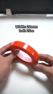 ADS Double Sided Tape PET TAPE RED (3 different Size)