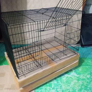 Kandang Lipat Buat Lovebird Kucing Ayam Kelinci Marmut 45x30 Redy siap kirim