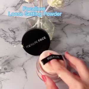 Focallure Matte Loose Setting Powder Face Makeup Soft Light Weight Waterproof Oil Control Smooth Mineral Compact Loose powder