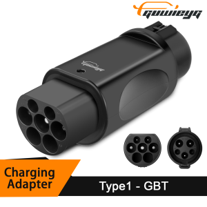 GUWIEYG EV Charger Connector Type 1 to GBT Adapter Electric Vehicle Charging Adapter SAE j1772 to GB/T EV Charging Adapter
