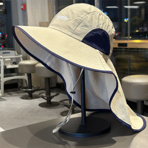 หมวกป้องกันแสงแดดปีกขนาดใหญ่กลางแจ้งสําหรับผู้ชายและผู้หญิงสไตล์ลําลองพร้อมชายคาขนาดใหญ่สําหรับการเดินทางตกปลาตั้งแคมป์และปีนเขา