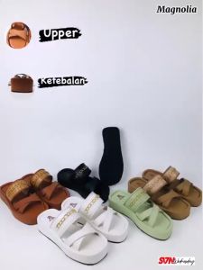 Sendal Wanita Sendal Wedges Platform Selop BRZ 750