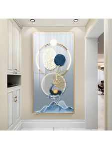 งานฝีมือตกแต่งบ้านระดับไฮเอนด์ที่เข้ากันได้กับประตูทางเข้าบ้าน ภาพวาดติดผนังริมทางเดิน ภาพวาดหัวเข็มขัด วัสดุอื่นๆ