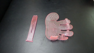 Găng tay tắm cho Chó Mèo hình năm ngón tay bằng nhựa PVC - Love Pets Shop