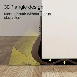 Flexible Door Bottom Sealing Strip Door Gap Soundproofing Wind and Dust Proof Weather Strip Under Door Draft Stopper Tape