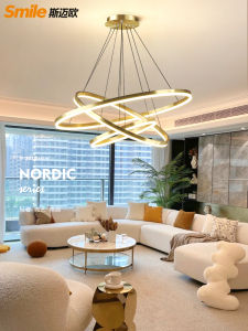 Smile | New Luxury Modern Minimalist Golden Ceiling Light