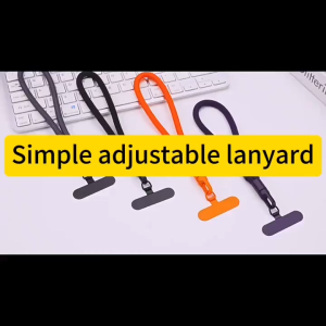ELEVEN 2 Nylon Weave Phone Lanyard Wrist Strap Anti-loss Short Lanyard For Mobile Phone Universal Adjustable Buckles