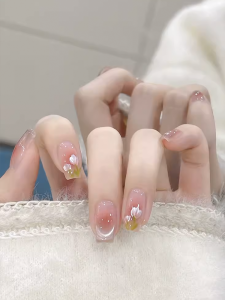 Nhựa Móng Tay Trang Trí Dễ Thương Thủ Công K-S Cat Eye Cheek Blush Dễ Thương Cao Cấp Móng Tay Giả Thiết Bị Làm Đẹp Móng Tay