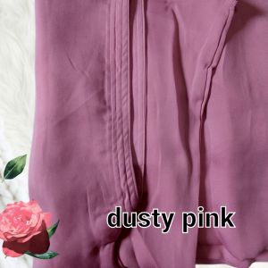 Jilbab Jumbo bahan Dramaqueen model Bolong Lengan