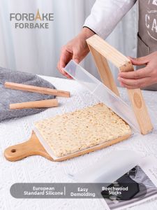 For Bake | Non-Stick Silicone Mold Set for Nougat Hall Paste Snowflake Crisp