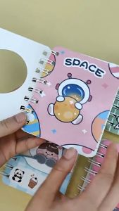 Sổ Tay Ghi Chép Mini 160 Trang A7 Sổ Lò Xo Cute Hoạt Hình Đẹp Dễ Thương