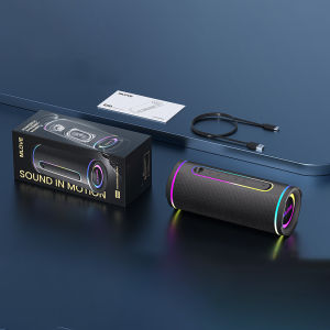 Loa Bluetooth MLOVE E80 One-Touch Bass 30W Chống Nước IPX7 Tích Hợp Đèn RGB Bluetooth 5.4 Hệ Thống Âm Thanh Di Động TWS