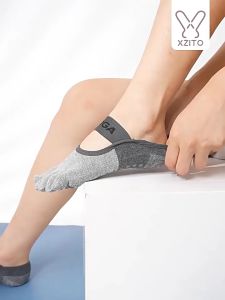 KAOS KAKI PILATES YOGA OLAHRAGA // ANTI SLIP // BAHAN TEBAL // BANYAK WARNA