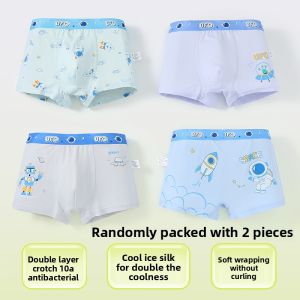 JIFANPAUL | Breathable Boys Underwear Shorts Small to Large Sizes