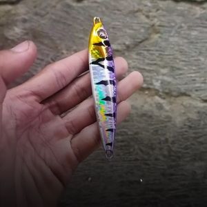 Umpan Metal Jig 80 Gram Mongkalo Ambisious Oil Tiger Micro Jig Umpan Jig Jigg Jik Jigging Jiging 80G