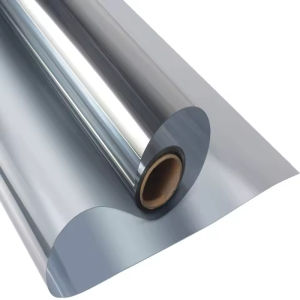 One-Way Privacy Heat Insulation Window Film UV Protection Sunshade Reflective Glass Film Suitable For Home Balconies And Glass.