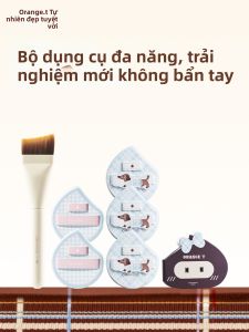 ORANGE T | Bông Tán Phấn Siêu Mềm Không Bám Bột Dual-Use