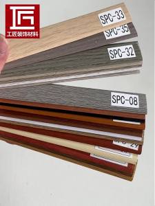Good Partner SPC PVC Floor Trim Layering L Small Right Angle PVC Thin Vinyl Floor Blank Holding Groove Edge Banding 7 Note