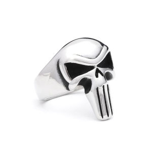 Vintage Gothic 316L Stainless Steel Skull Rings For Men Women Punk Hip Hop Motorcycle Band Jewelry Halloween Gifts Dropshipping