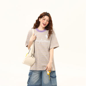 WILDAZI | Áo Thun Sọc Tie Dye Phong Cách Retro Form Rộng Đa Năng