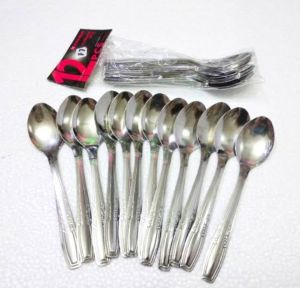 sendok MURAH isi 12pcs sendok makan stainless