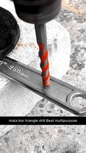 Mata Bor Multi Purpose Drill 5 Pcs Mata Bor Besi Kayu Beton Keramik SET 6-12MM - 6810